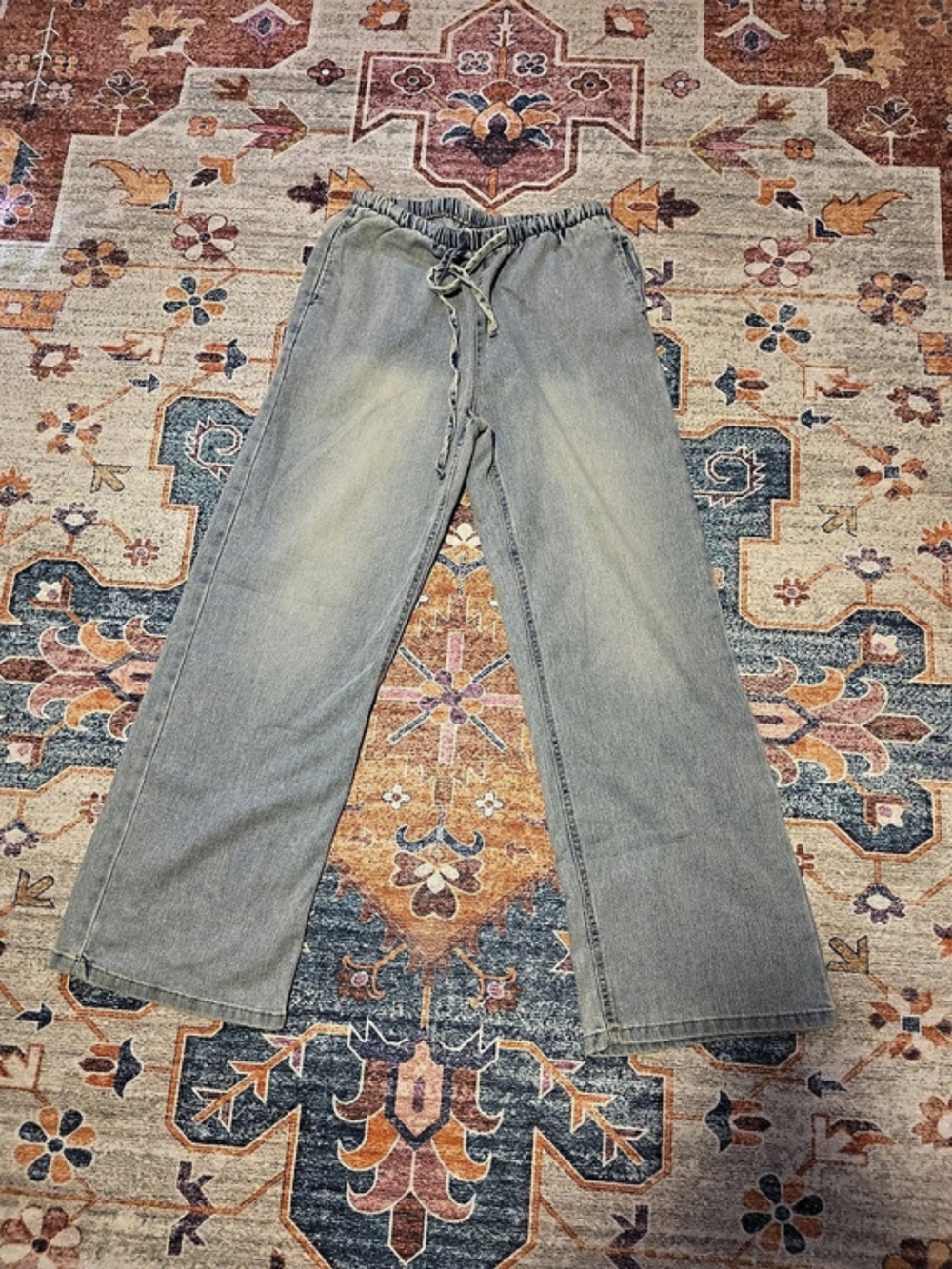 No Boundries Wide Leg Jeans in Blue